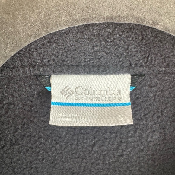 Black Columbia Fleece Vest - Picture 4 of 4